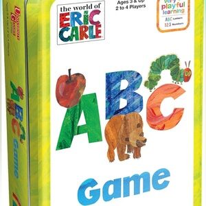 Eric Carle ABC Game Ages 3+ toddler baby Unisex